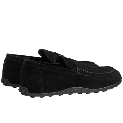 Hermes Lazy Loafer Black купить в интернет-магазине Kicksmania