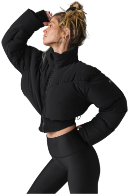 Пуховик ALO Main Act Corset Black купить в интернет-магазине Kicksmania