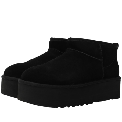 UGG Ultra Mini Platform Black купить в интернет-магазине Kicksmania