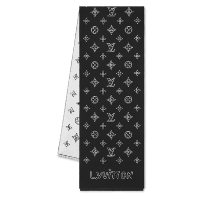 Шарф LOUIS VUITTON Monogram купить в интернет-магазине Kicksmania