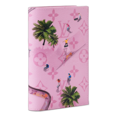Обложка для паспорта LOUIS VUITTON Pink купить в интернет-магазине Kicksmania