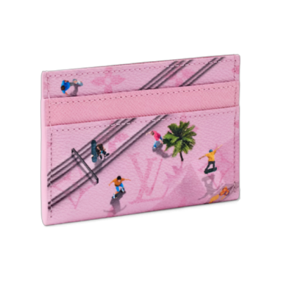 Кардхолдер LOUIS VUITTON Pink купить в интернет-магазине Kicksmania