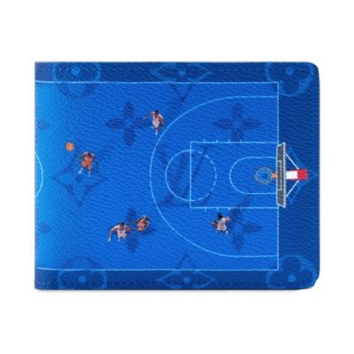 Кошелек Louis Vuitton Slender Basketball Blue купить в интернет-магазине Kicksmania