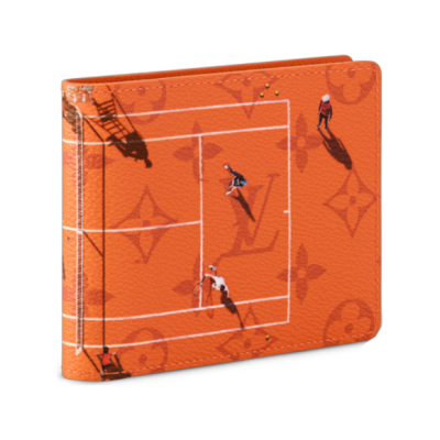 Кошелек Louis Vuitton Slender Tennis Orange купить в интернет-магазине Kicksmania