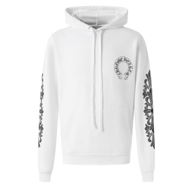 Толстовка Chrome Hearts Floral Horseshoe White купить в интернет-магазине Kicksmania