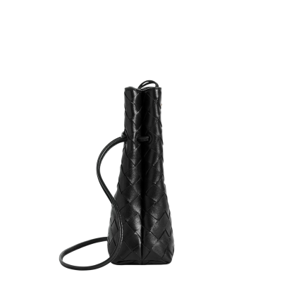 Сумка BOTTEGA VENETA Andiamo Phone Pouch Black купить в интернет-магазине Kicksmania