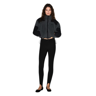 Толстовка SKIMS Teddy Boxy Zip Up Ash купить в интернет-магазине Kicksmania