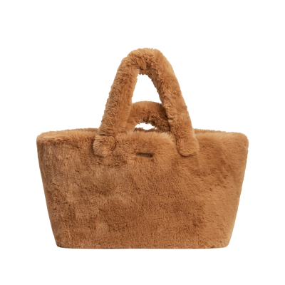 Сумка SKIMS Faux Fur Jumbo Camel купить в интернет-магазине Kicksmania