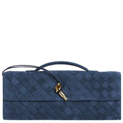 Клатч Bottega Veneta Andiamo Neptune купить в интернет-магазине Kicksmania