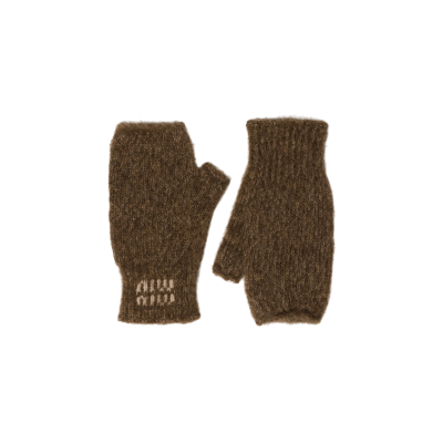 Перчатки Miu Miu Cashemere купить в интернет-магазине Kicksmania