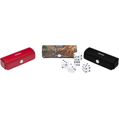 Кости Supreme Leather Dice Set купить в интернет-магазине Kicksmania