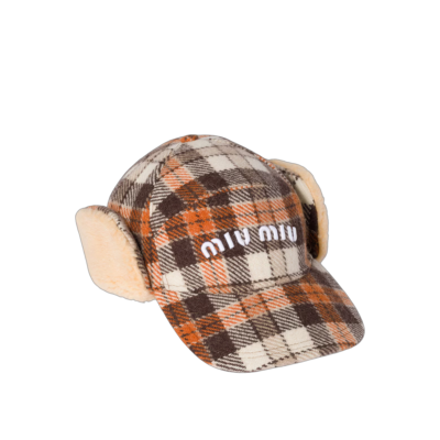 Утепленная кепка Miu Miu купить в интернет-магазине Kicksmania