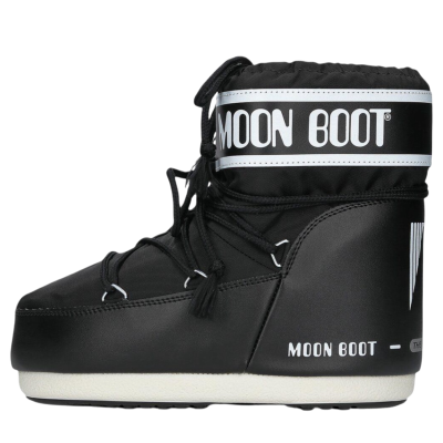 Ботинки MOON BOOT ICON LOW BLACK NYLON купить в интернет-магазине Kicksmania