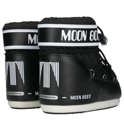 Ботинки MOON BOOT ICON LOW BLACK NYLON купить в интернет-магазине Kicksmania
