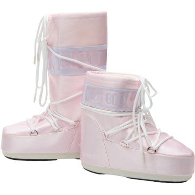 Ботинки MOON BOOT ICON LOW ROSE PEARLY купить в интернет-магазине Kicksmania