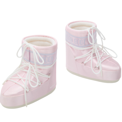 Ботинки MOON BOOT ICON LOW ROSE PEARLY купить в интернет-магазине Kicksmania