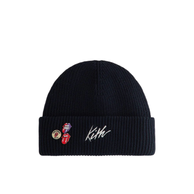 Шапка KITH x Rolling Stones Mia Black купить в интернет-магазине Kicksmania