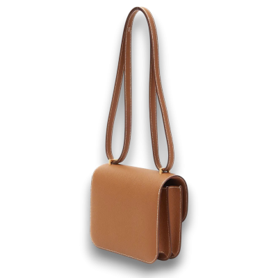 Сумка Hermes Constance 18 Mini Gold GHW купить в интернет-магазине Kicksmania