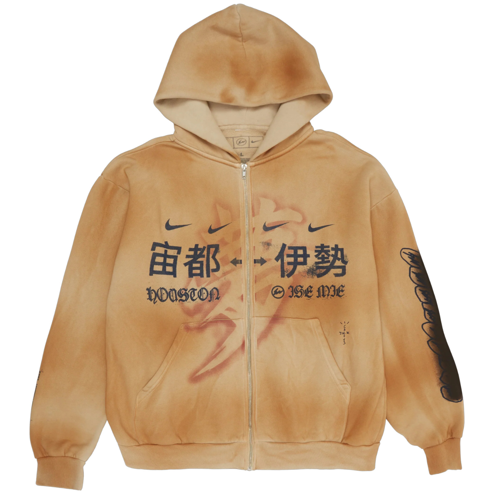 Толстовка Толстовка TRAVIS SCOTT X FRAGMENT X NIKE HOUSTON TO ISE