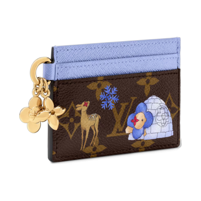 Кардхолдер Louis Vuitton Charms Christmas 2025 Blue Frost купить в интернет-магазине Kicksmania