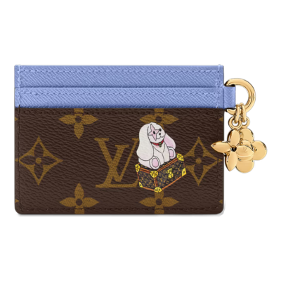 Кардхолдер Louis Vuitton Charms Christmas 2025 Blue Frost купить в интернет-магазине Kicksmania
