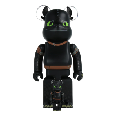 BearBrick How To Train Your Dragon Krokmou 400%+100% купить в интернет-магазине Kicksmania