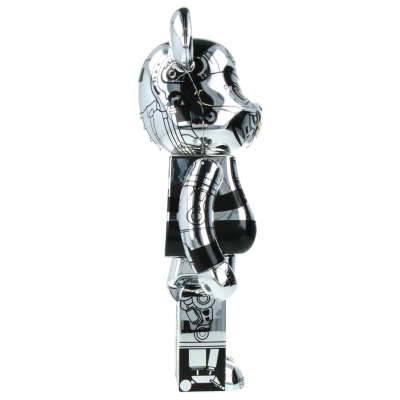 BearBrick Terminator 2 Endoskeleton 400% купить в интернет-магазине Kicksmania