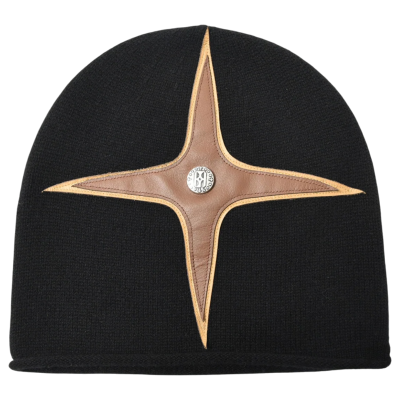 Шапка Birth Of Royal Child Cross-Patch Leather Beanie купить в интернет-магазине Kicksmania