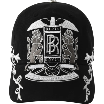 Кепка Birth Of Royal Child Double Lion Embroidered Baseball Cap Black купить в интернет-магазине Kicksmania
