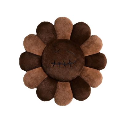 Подушка TRAVIS SCOTT X TAKASHI MURAKAMI FLOWER PLUSH 60CM BROWN купить в интернет-магазине Kicksmania