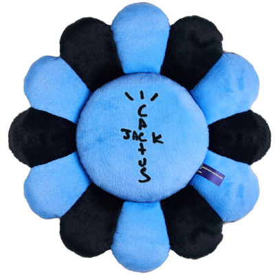 Подушка TRAVIS SCOTT X TAKASHI MURAKAMI FLOWER JUMBO PLUSH 2M BLUE купить в интернет-магазине Kicksmania