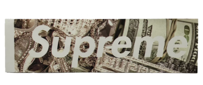 Supreme Dollar Sticker купить в интернет-магазине Kicksmania