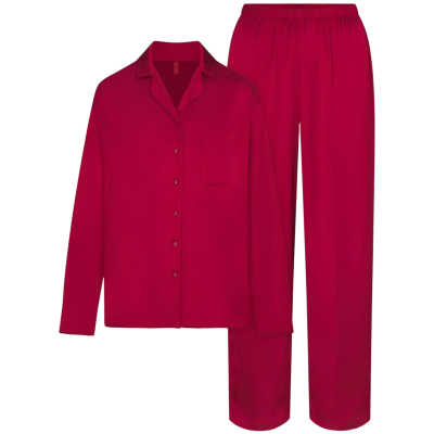 Комплект для сна SKIMS Woven Shine Brick купить в интернет-магазине Kicksmania