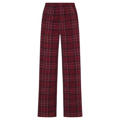 Комплект для сна SKIMS Fleece Sleep Merlot Red Plaid купить в интернет-магазине Kicksmania