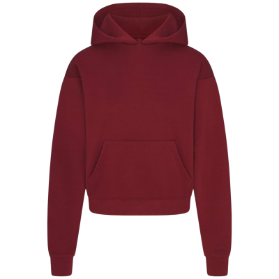 Толстовка SKIMS Cotton Fleece Merlot Merlot купить в интернет-магазине Kicksmania