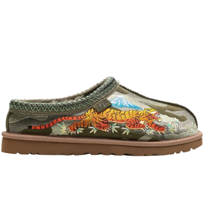 Palace x Ugg Tasman Slipper Burnt Olive Camo купить в интернет-магазине Kicksmania