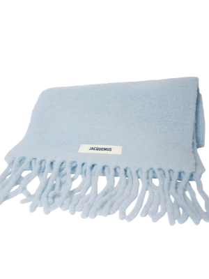 Шарф JACQUEMUS The Carro Lilac купить в интернет-магазине Kicksmania