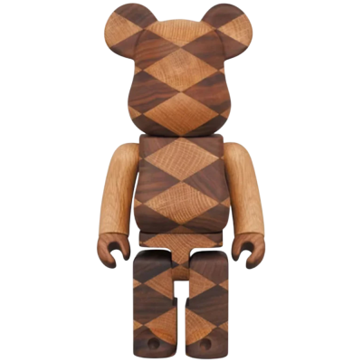 Bearbrick Karimoku Woven 2 400% купить в интернет-магазине Kicksmania