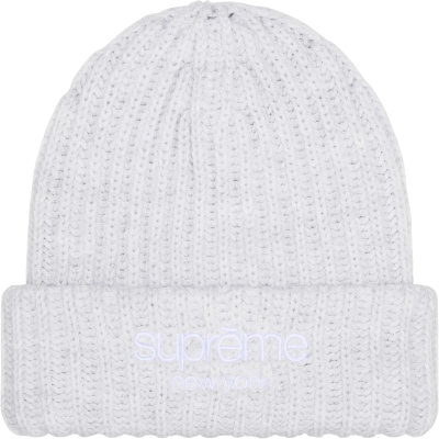 Шапка Supreme RIB CLASSIC LOGO BEANIE CHUNKY RIB CLASSIC LOGO BEANIE купить в интернет-магазине Kicksmania