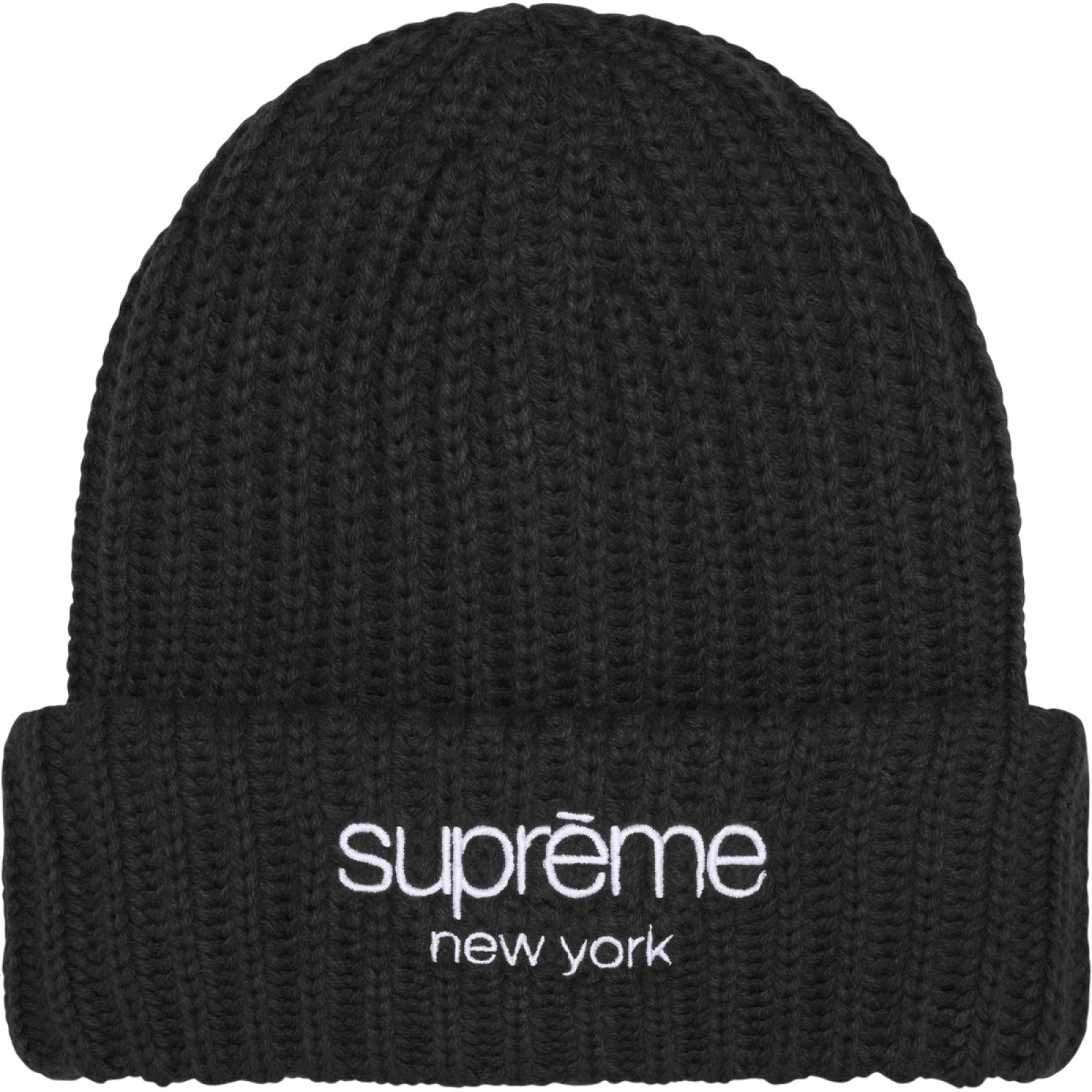 Шапка Supreme CHUNKY RIB CLASSIC LOGO купить с доставкой по всей