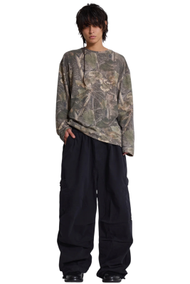 Штаны Jaded London Parachute Cargo Black купить в интернет-магазине Kicksmania