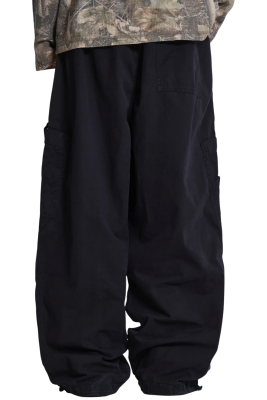 Штаны Jaded London Parachute Cargo Black купить в интернет-магазине Kicksmania