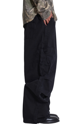 Штаны Jaded London Parachute Cargo Black купить в интернет-магазине Kicksmania