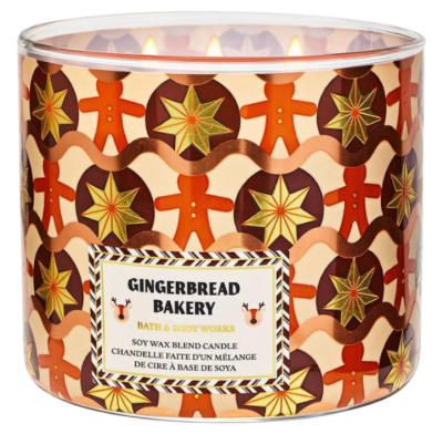 Свечка BATH&BODY WORKS GINGERBREAD BAKERY купить в интернет-магазине Kicksmania