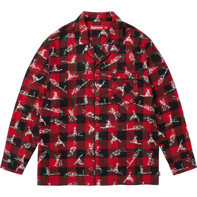 Пижама SUPREME x HANES HOLIDAY RED купить в интернет-магазине Kicksmania