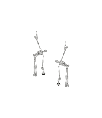Серьги Vivienne Westwood Skeleton купить в интернет-магазине Kicksmania