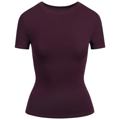 Футболка SKIMS Cotton Currant купить в интернет-магазине Kicksmania