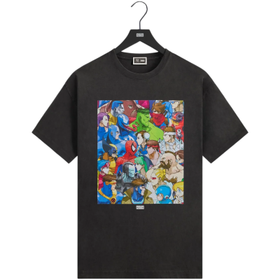 Футболка KITH X MVC CLASH OF SUPER HEROES VINTAGE купить в интернет-магазине Kicksmania