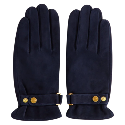 Перчатки Kith Manhattan Suede Navy купить в интернет-магазине Kicksmania