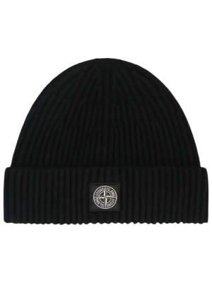 Шапка Stone Island Black купить в интернет-магазине Kicksmania